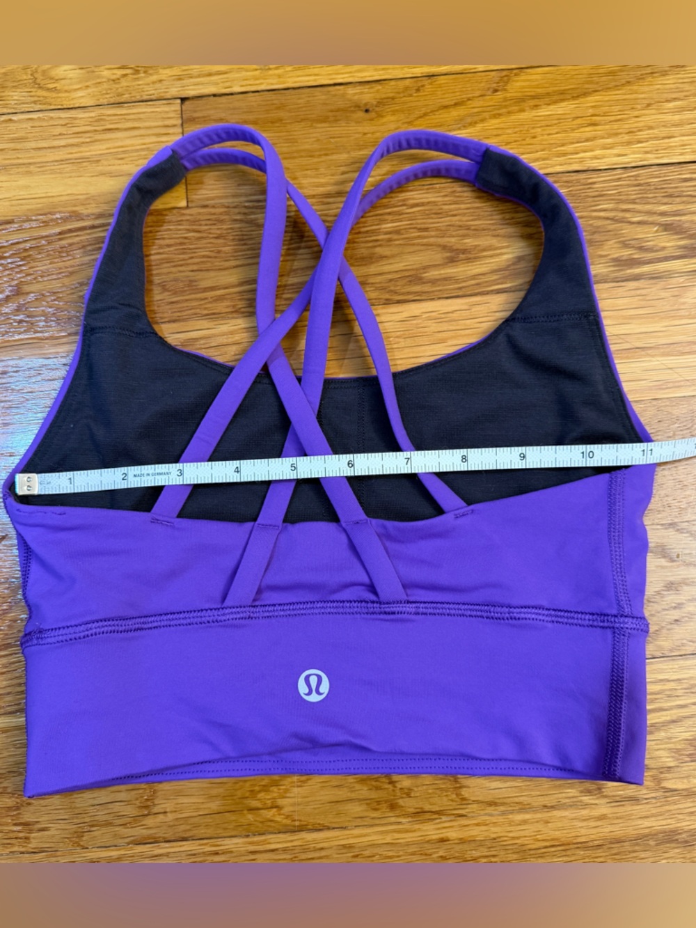 Lululemon Energy Longline Bra *Medium Support B–D Cups Atomic Purple - Size 2 - Picture 4 of 6